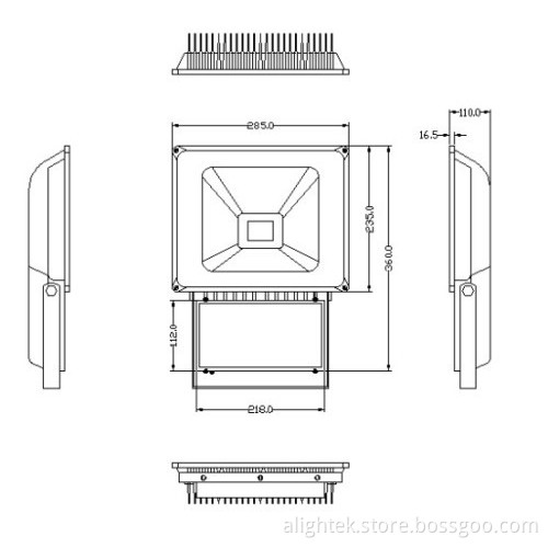 70w Led Flood Lights 